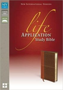 NIVLifeApplicationStudyBibleSecondEditionLeathersoftTanBrown