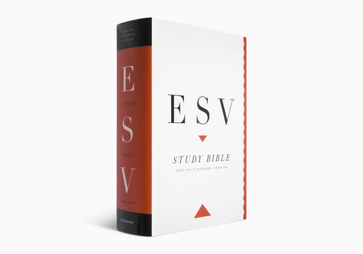 ESV large print study bible